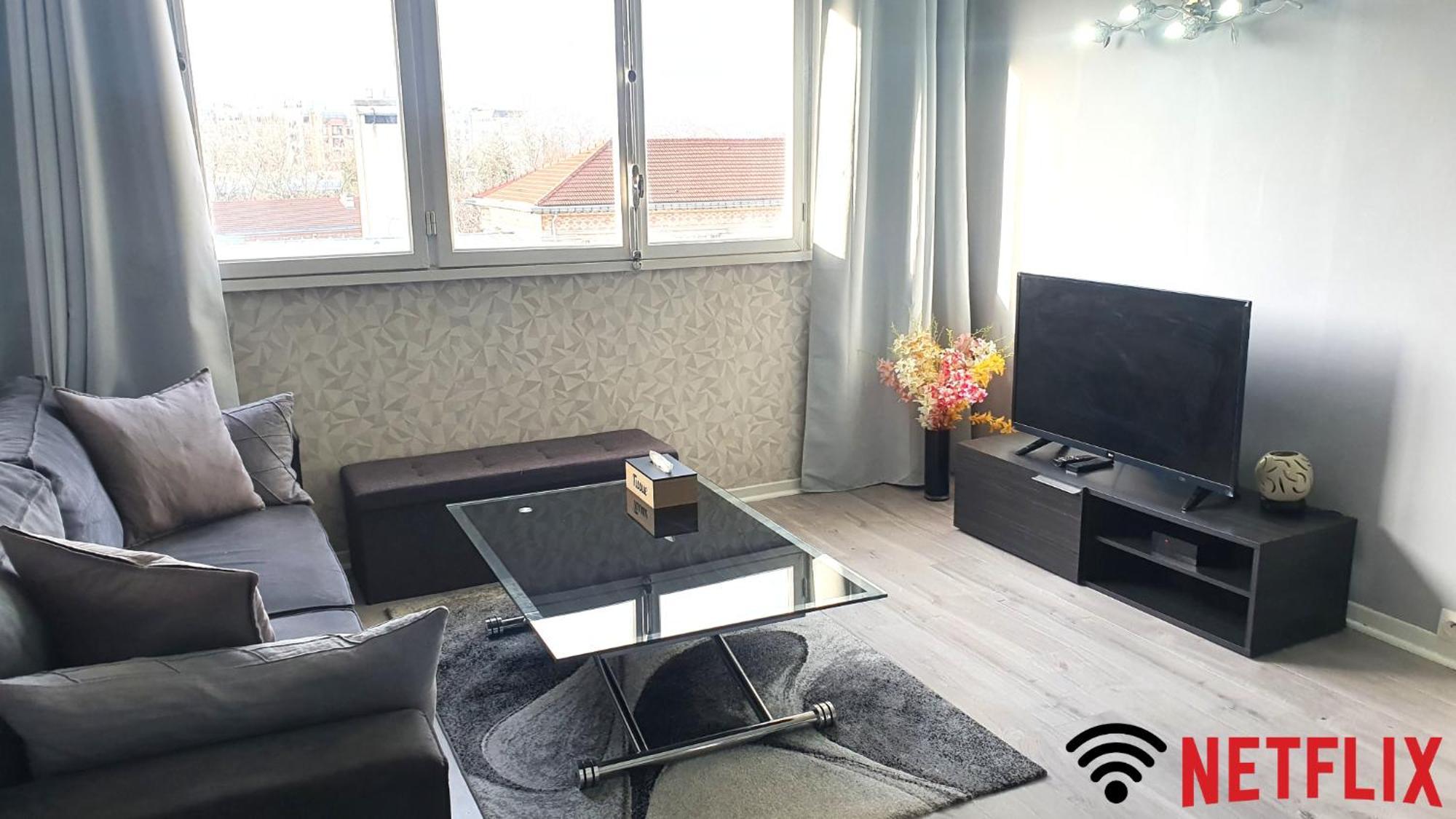 Le Pré-Saint-Gervais Charmant Et Spacieux Appartement מראה חיצוני תמונה